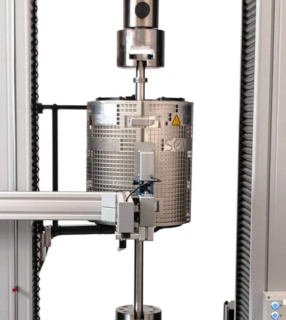 High temperature tensile testing machine - Cermac srl