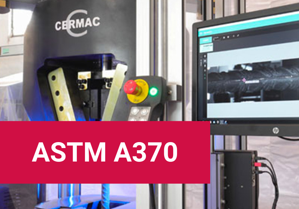 ASTM A370: Standard for the testing of elasticity, strength, and elongation of metals